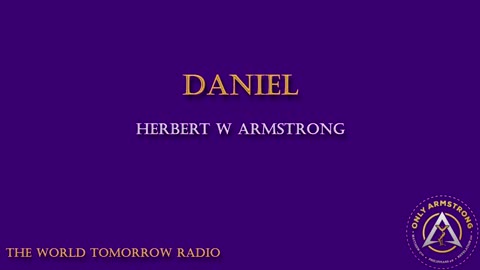 The World Tomorrow Radio- Daniel