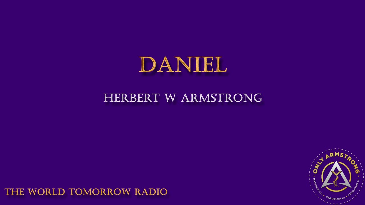 The World Tomorrow Radio- Daniel