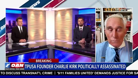 ROGER STONE CALLS CHARLIE KIRK MURDER A PROFESSIONAL POLITICAL HIT