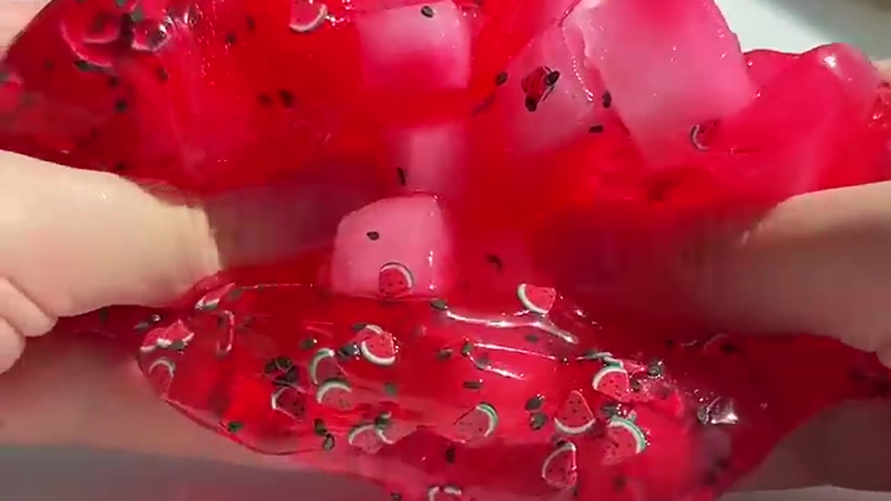 Watermelon Slime ASMR 🍉