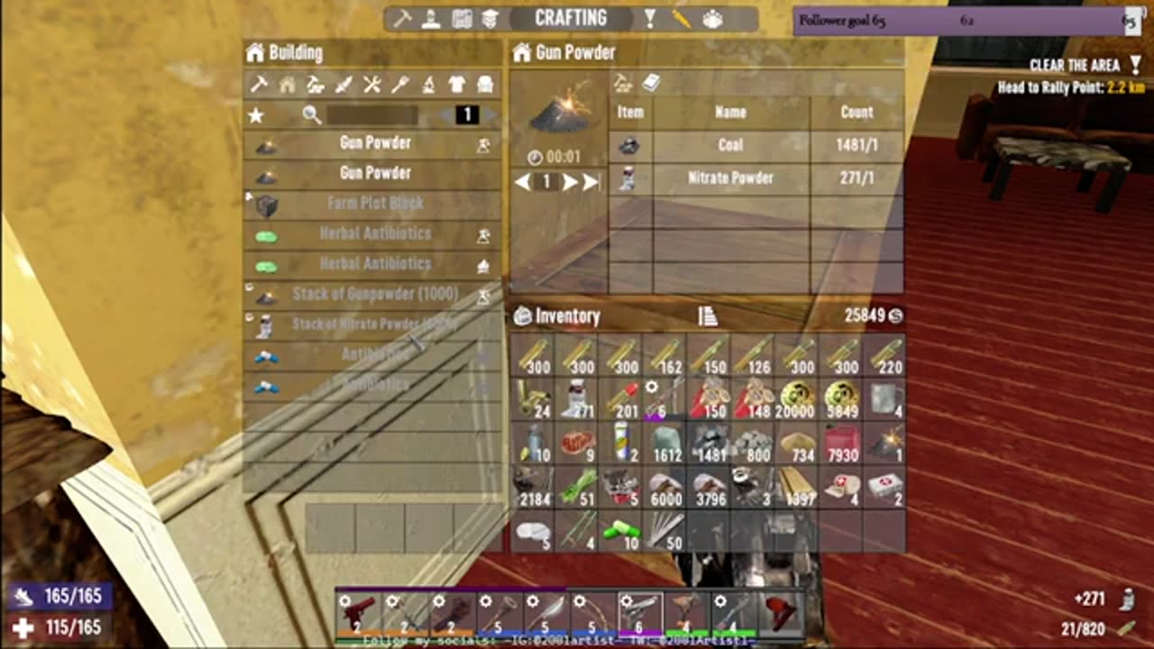 7 Days to die (part 23) explore, build and make the place better