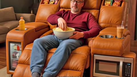 RECLINERS WITH BUILT-IN KITCHENS