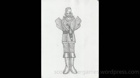 Soldier Pencil Sketch Video #12 (10-17-2025)