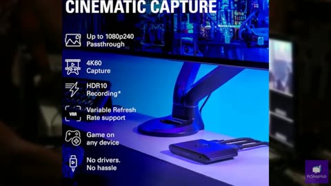 Elgato 4K S – External Capture Card for PS5, Xbox Series X/S, Switch 2, PC, Mac,