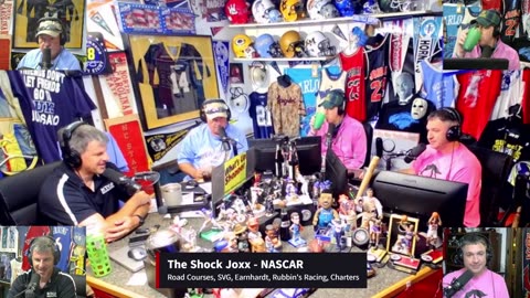 NASCAR - Road Courses, SVG, Earnhardt, Rubbin's Racing, Charters - THE SHOCK JOXX 7/19/25