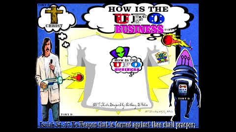 UFO, Alien, Slash Demon T Shirt