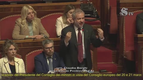 Borghi - Intervento in Senato (18.03.25)