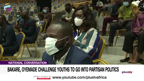 National Conversation: Bakare, Oyemade Challenge Youths To Go Into Partisan Politics | NEWS