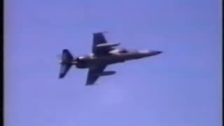 Vintage Footage of Japanese Air Force Mitsubishi F1