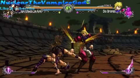Jotaro & kars vs dio and speedwagon