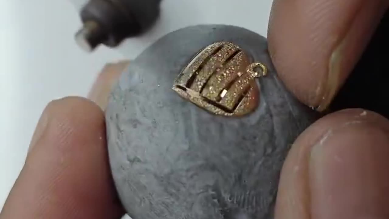 Gold buti design