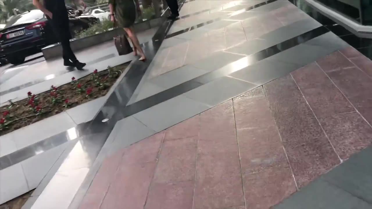 Going Barefoot In Dubai Challenge (Deleted YouTube Video)