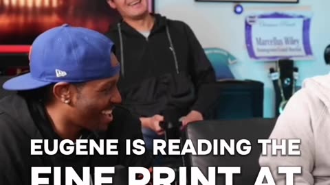 Eugene is making his presence felt! 😆