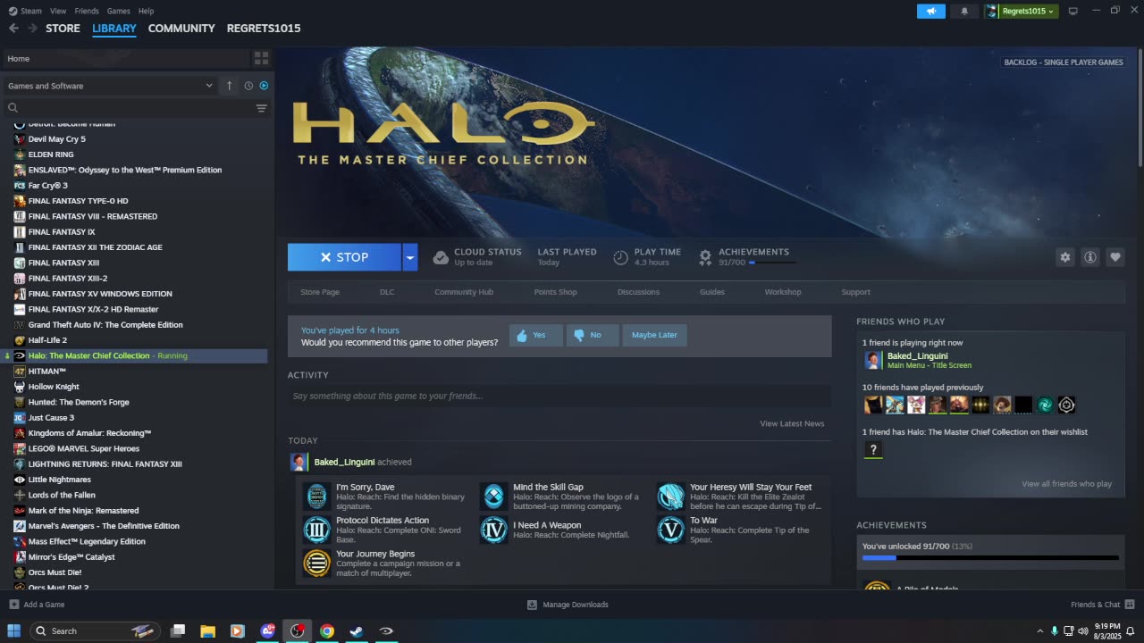 Halo: Reach - pt. 2 (Feat. Baked Linguini)