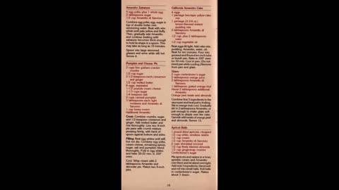 1979 Your Amaretto di Saronno Gourmet Secrets (Buon Appetito)