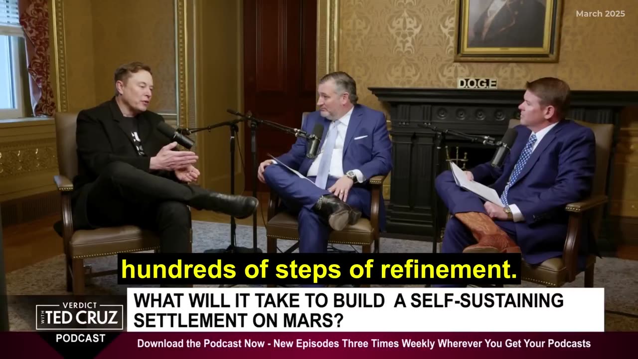 Elon Musk: We’ll Need to Recreate Earth’s Entire Industrial Ecosystem on Mars