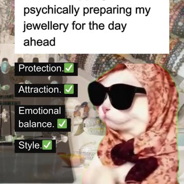 Just me, sipping tea and psychically preparing my jewellery for the day ahead #crystaladdict