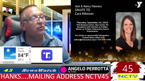NCTV45 NEWSWATCH MORNING SUN AUGUST 24 2025 WITH ANGELO PERROTTA