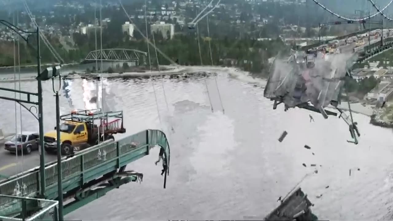 Final Destination 5 Bridge Collapse (1080p)