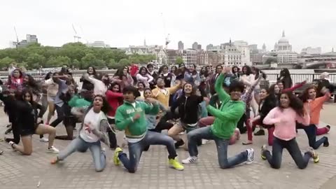 Viral: Bollywood flashmob at the iconic Southbank London