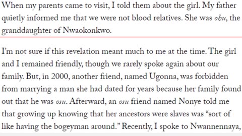 My Great Grandfather, the Nigerian Slave Trader -A Reply (1)