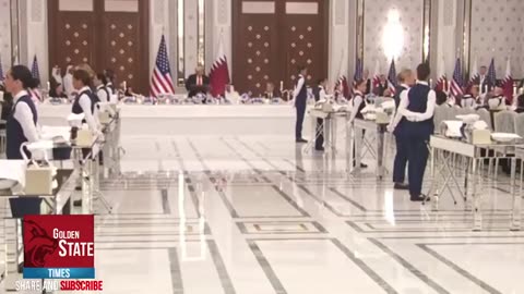 GST - Trump SHOCKS Qatar with Powerful Speech on American Strength!