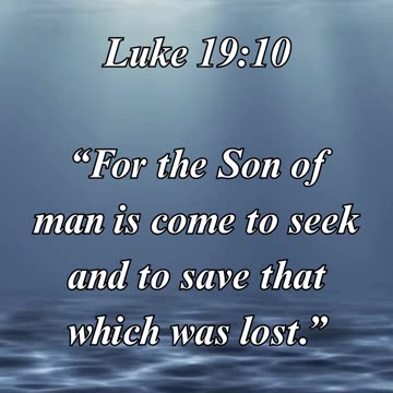 Luke 19:10