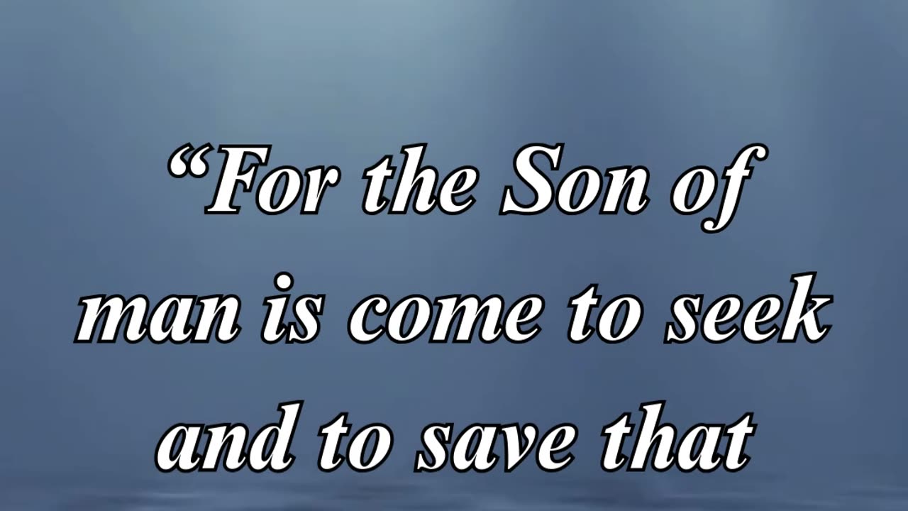 Luke 19:10