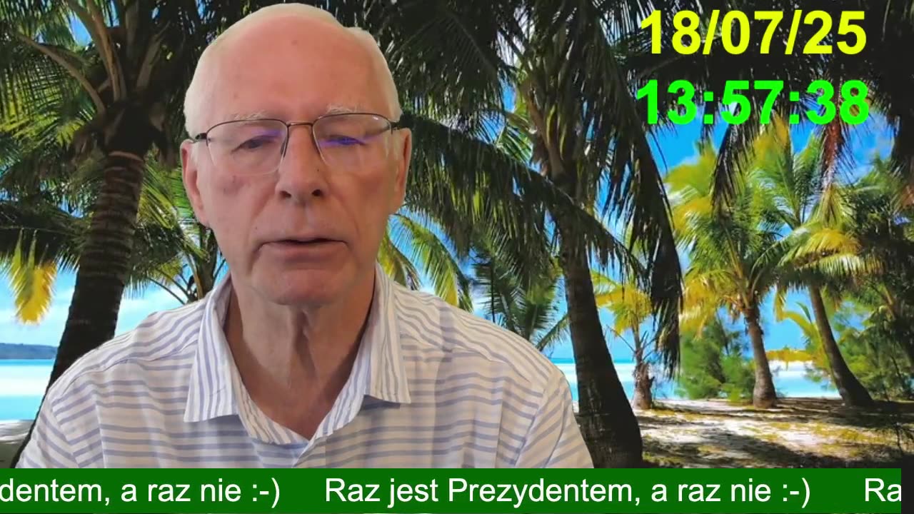 Raz jest Prezydentem a raz nie :-)