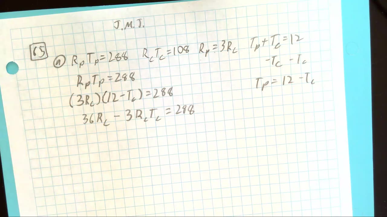Saxon Algebra 2 Lesson 65 (a)
