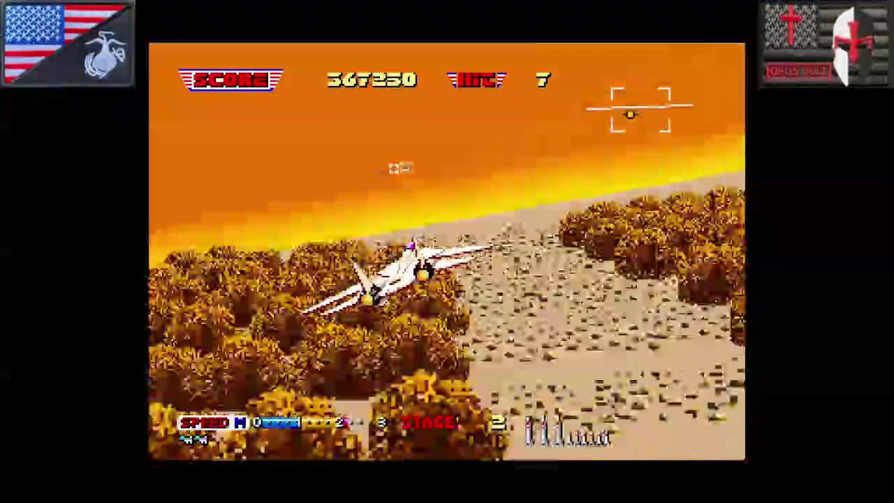 After Burner Complete (Sega Genesis 32X - 1995) [NA Version of "アフター・バーナー・コンプリート"]
