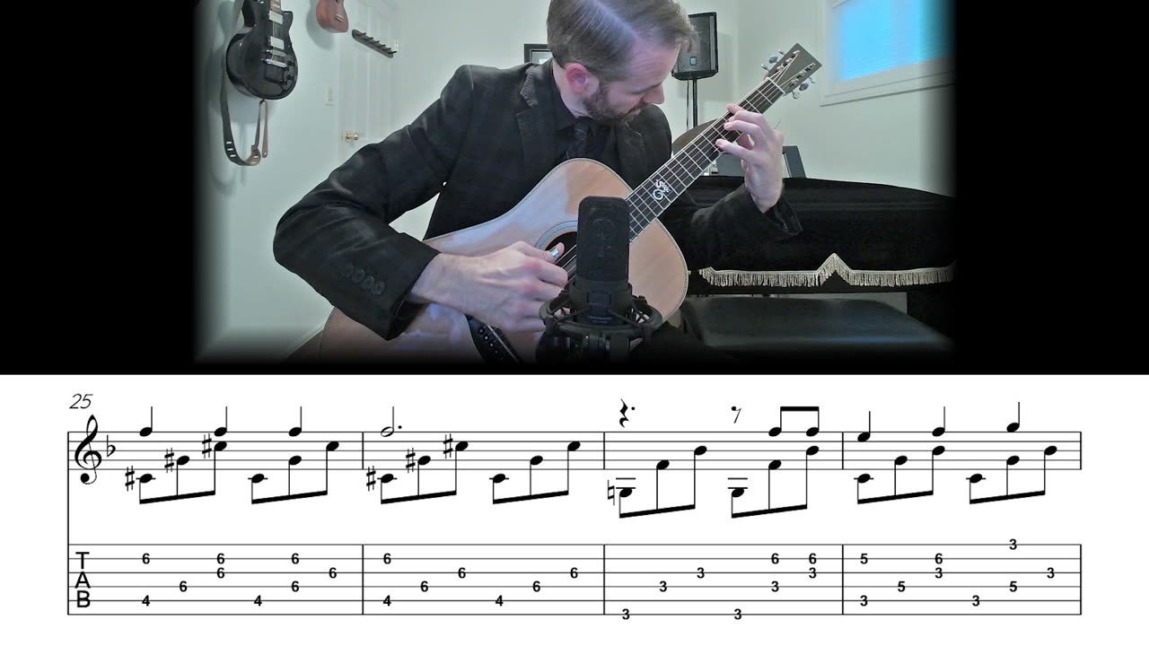 What a Wonderful World - Fingerstyle Guitar Lesson (Sheet Music + TAB)