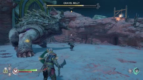Someone should really control how animals breed nowadays (Mini Boss - Gravel Belly).