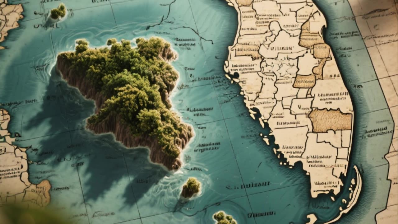 La Cité Perdue d'Atlantide Les Indices Sous-Marins de Floride (Court) in French