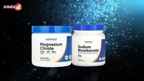 Magnesium Citrate with Sodium Bicarbonate, 30 Health Benefits