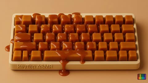 【ASMR】10+ Slimy & Jelly Edibles Keyboard Tapping