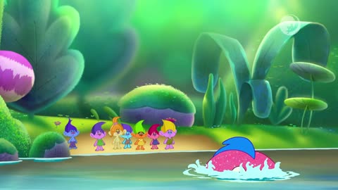 Trolls: ¡No Pierdas el Ritmo! "Juego de Trolls"/"Finn Cascada" (T2-EP18)