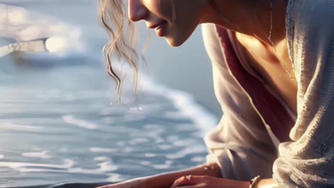 Whispers of the Sea A Serene Shoreline Moment