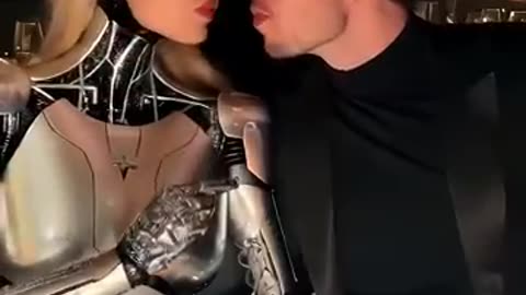 Breaking: Elon Musk Tesla Robot Girlfriend #shorts #tesla #technology #fyp #ai #