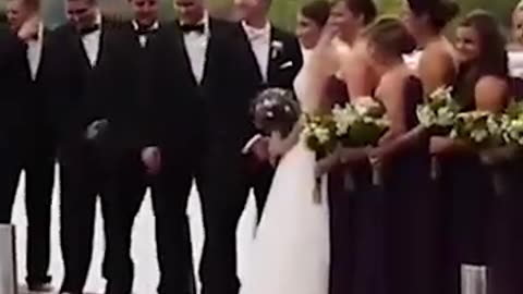 Wedding Disaster： The Dock Disaster - Funny Wedding Moment Caught On Camera
