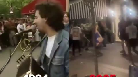 Fête de la Musique in Paris in 1994 vs. 2025. France is no longer France.