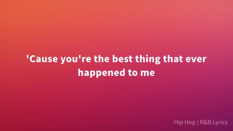 Gladys Knight The Pips - Best Thing That Ever Happened to Me (Lyrics)