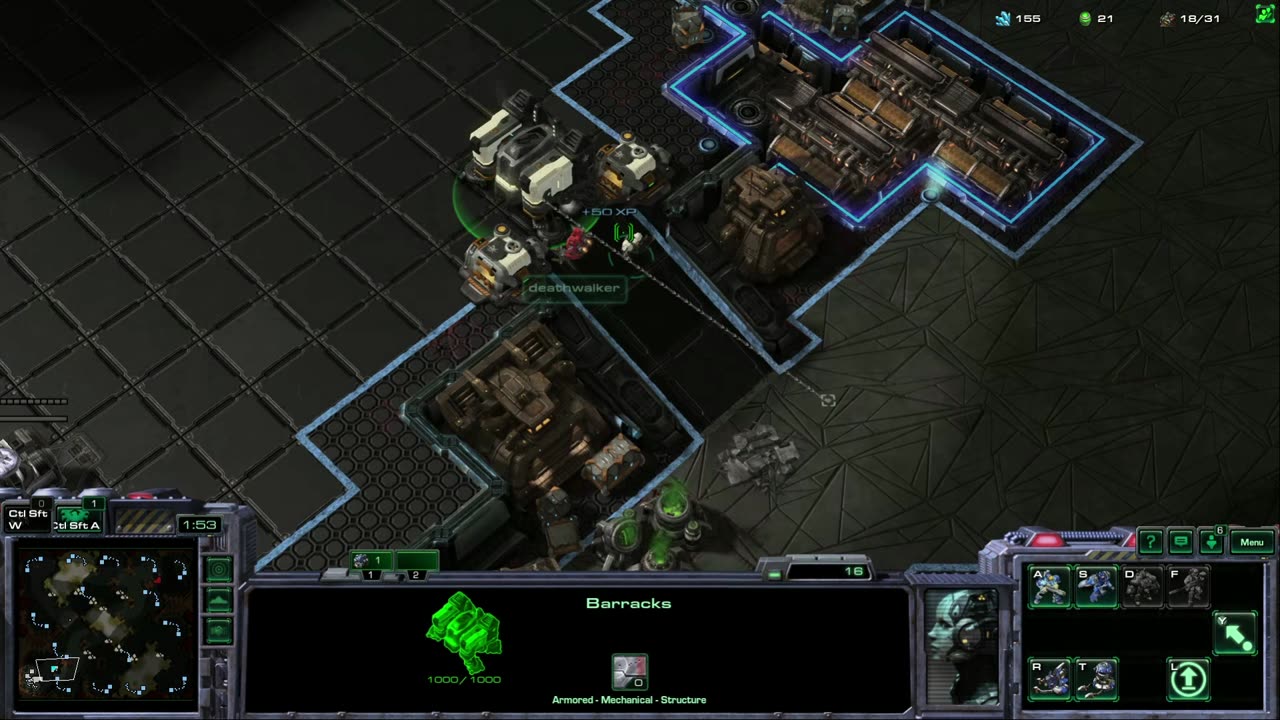 Starcraft 2 1v1. Is a game about coping with ones failures.