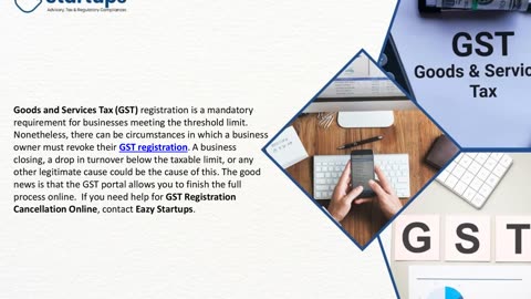 How To Cancel Your GST Registration Online