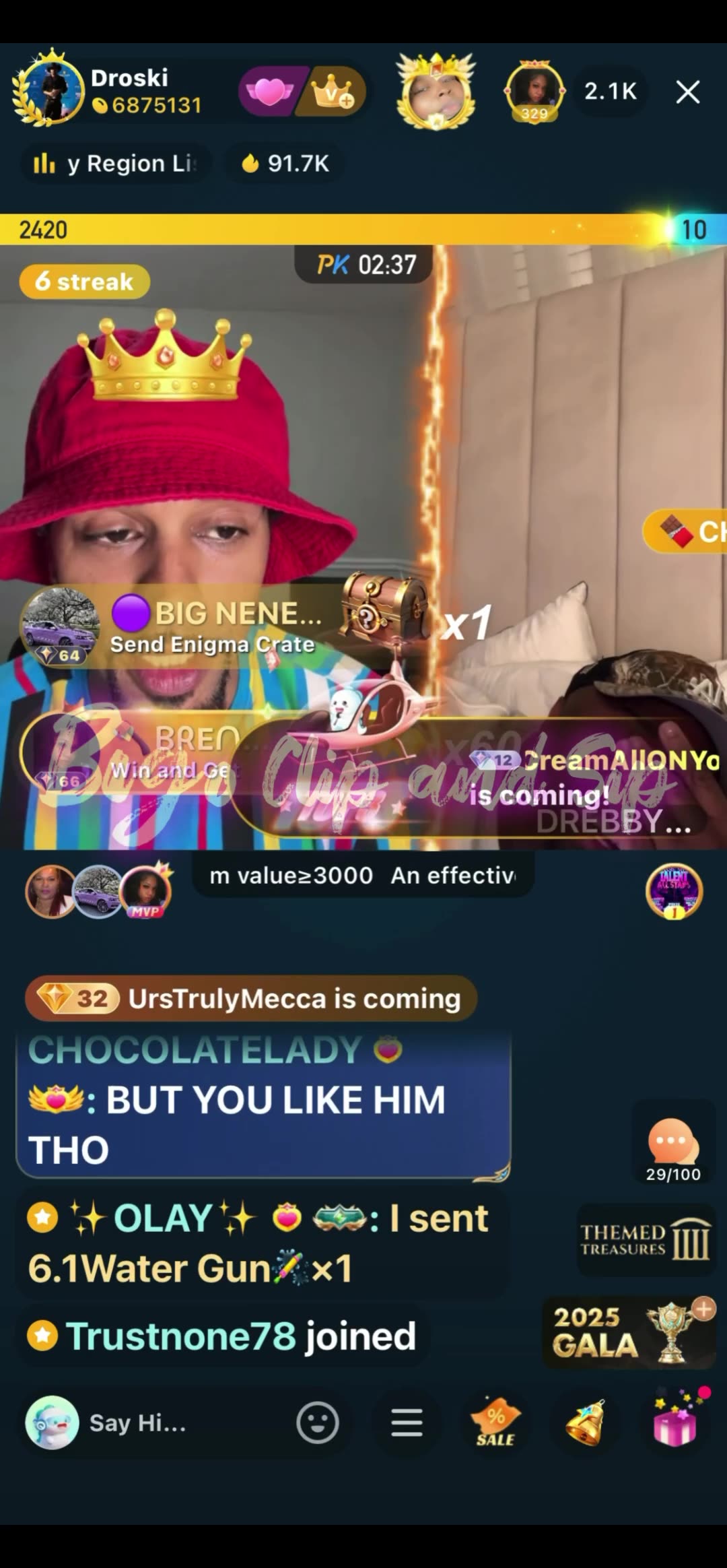 Droski talks to DreBaby about being by himself n more 12/7/25 #bigoclipandsip