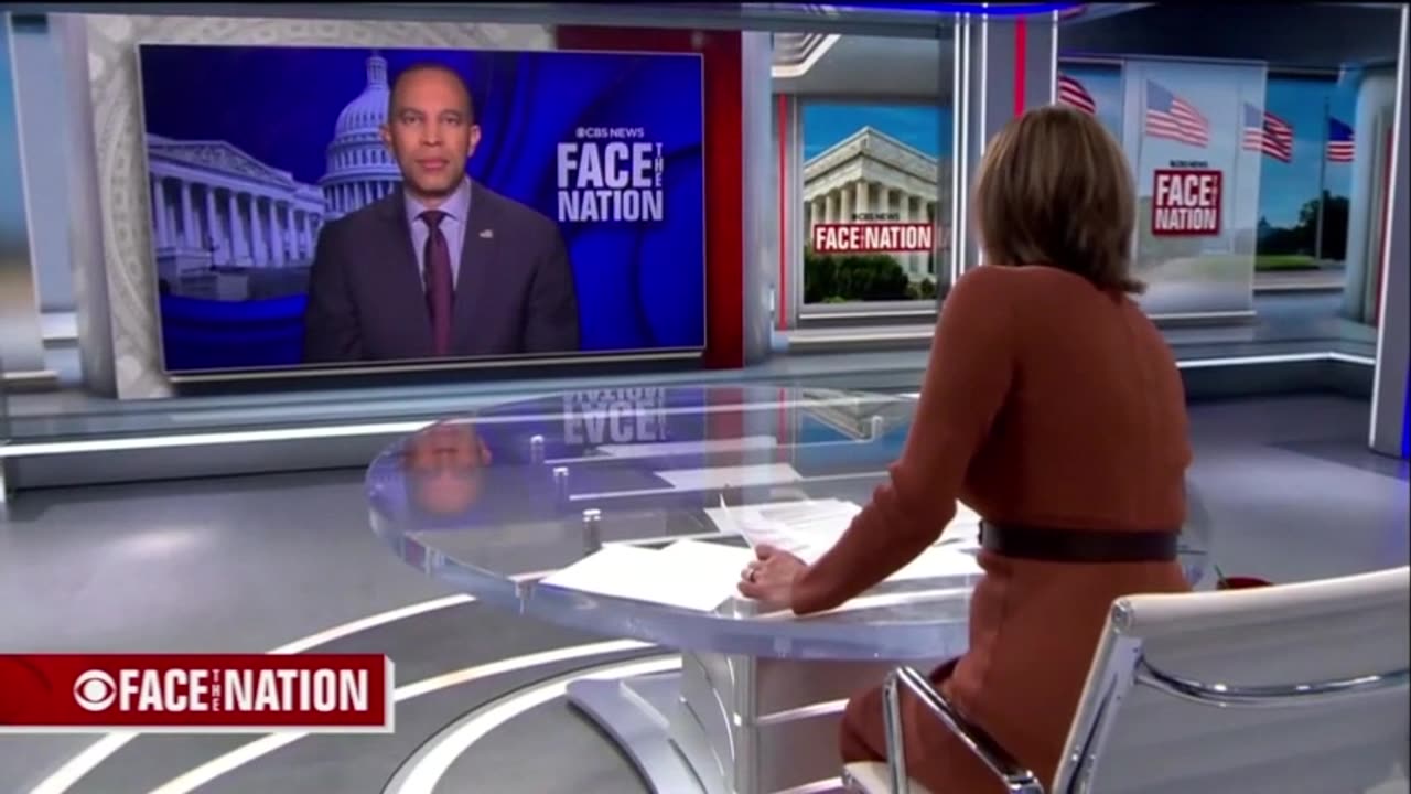 CBS Host CALLS OUT Hakeem Jeffries For Hypocrisy