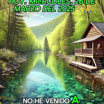 🙏✨Evangelio de HOY. Miércoles, 26 de Marzo del 2025 ✨🙏