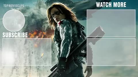 Captain America vs The Winter Soldier - Highway Fight scene | Captain America: The Winter Soldier