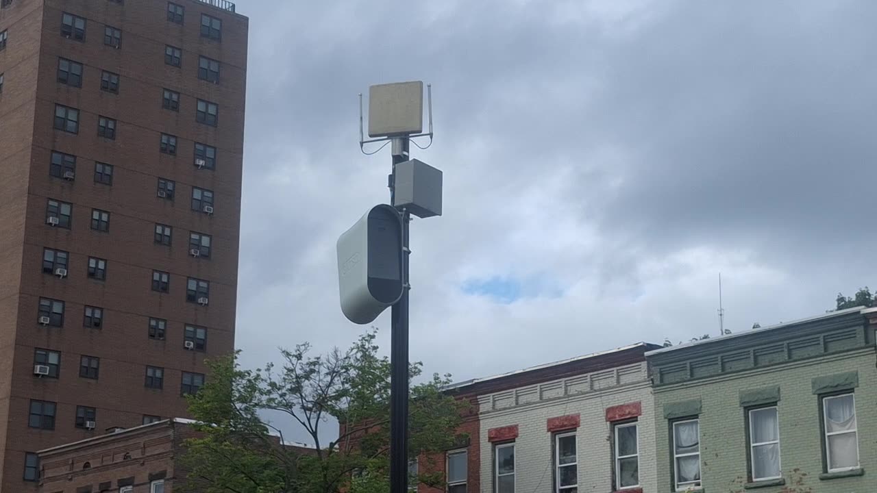 "Clouds" blocking the direct light from the white sun(blue hue) and yellow sun(1)