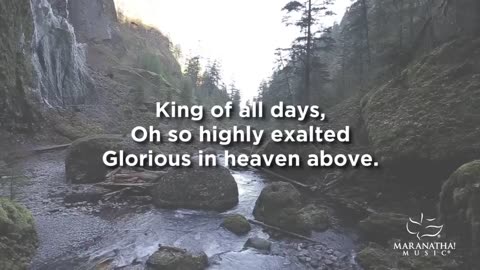 Matt Redman - Here I Am To Worship Maranatha! Music (Lyric Video)